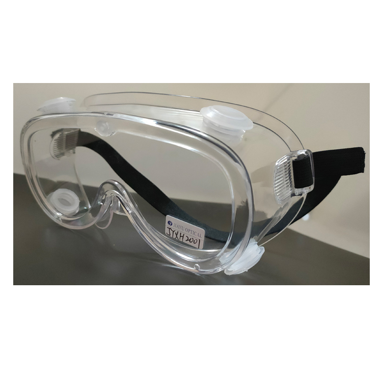 Hospital Air Vents Safety Glasses Ansi z87.1 Anti Impact Anti Fog Clear